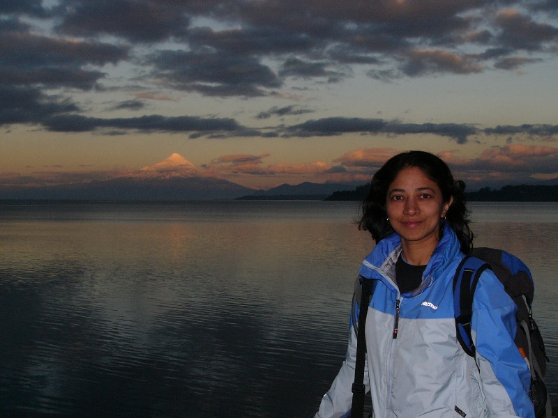 P1080758.JPG - Volcan Osorno and Lake Llanquihue.