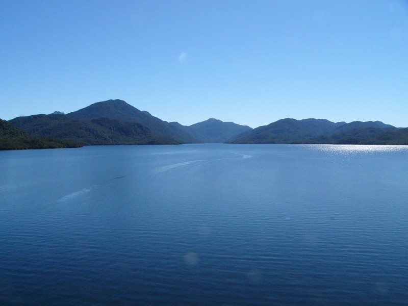 P1080859.JPG - Day 2: 4 pm: The remarkably still waters of the Chacabuco Channel